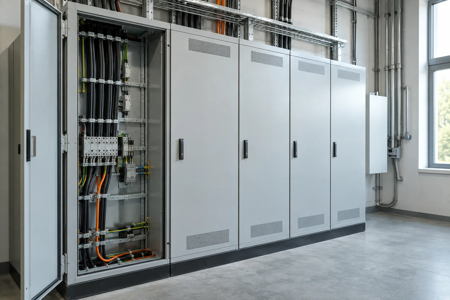Modern electrical distribution panels